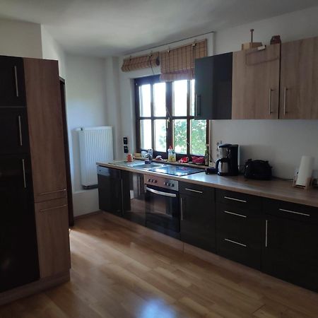 Ferienwohnung Mit 123Qm Fuer 8 Personen Mit Sehr Grossem Garten, Einfache Innen-Ausstattung Leipzig Dış mekan fotoğraf