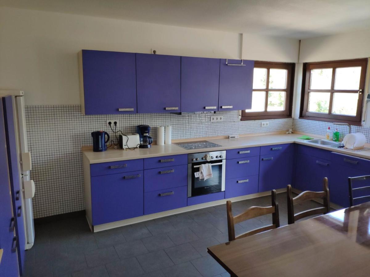 Ferienwohnung Mit 123Qm Fuer 8 Personen Mit Sehr Grossem Garten, Einfache Innen-Ausstattung Leipzig Dış mekan fotoğraf